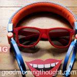 Funny face on wooden background. Very Funny Good Morning Images