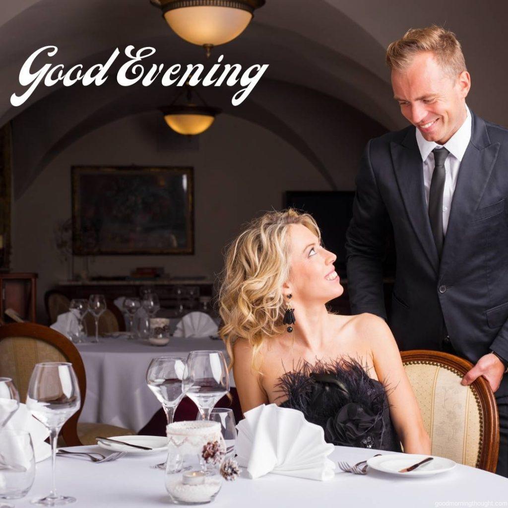 Photo of Dating at an Evening with the _good evening_ text written on it