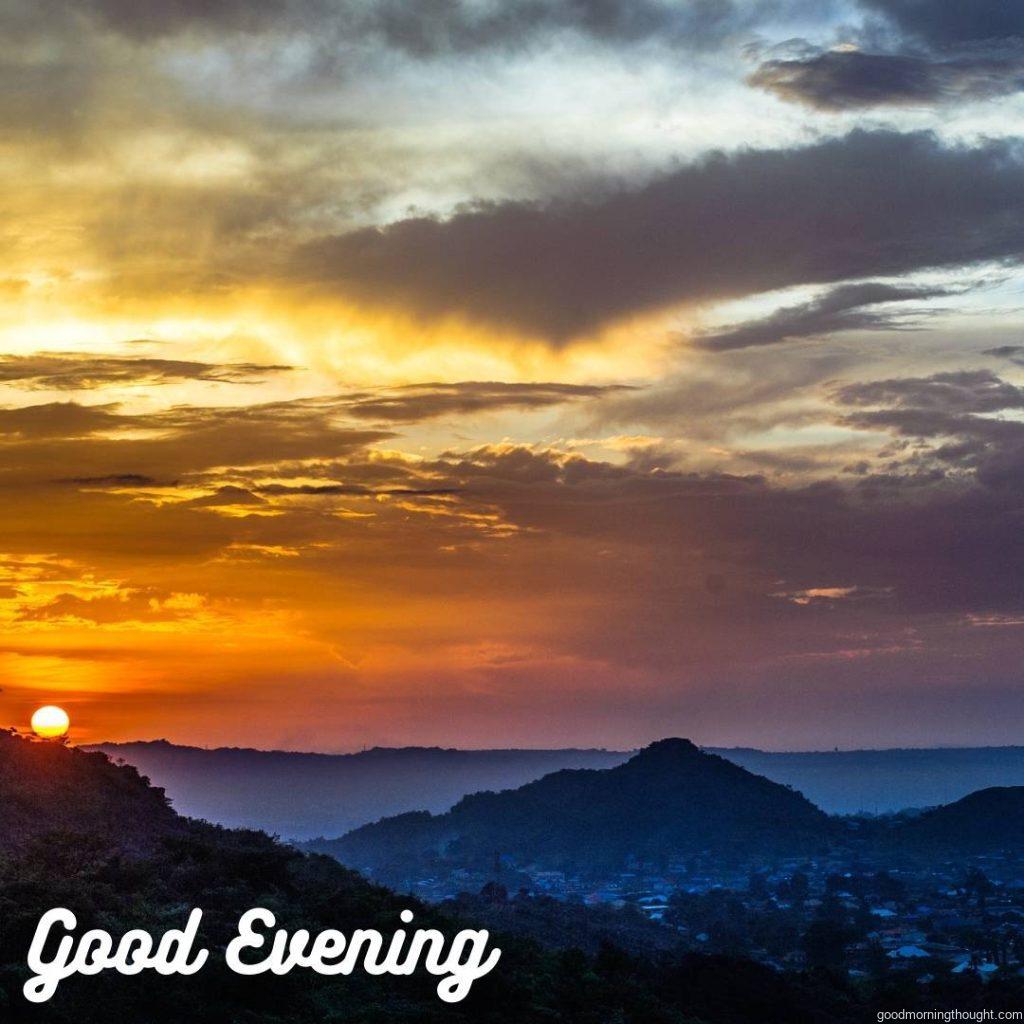 View of Good Evening Jos, Nigeria, with the _good evening_ text written on it