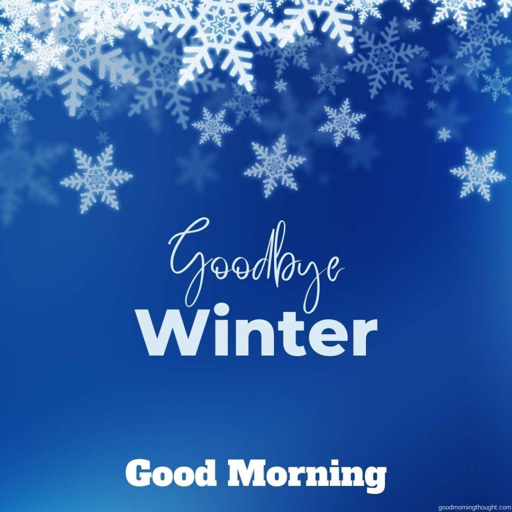 Winter background with copy space Christmas and Winter Collection!, _Good morning_ text