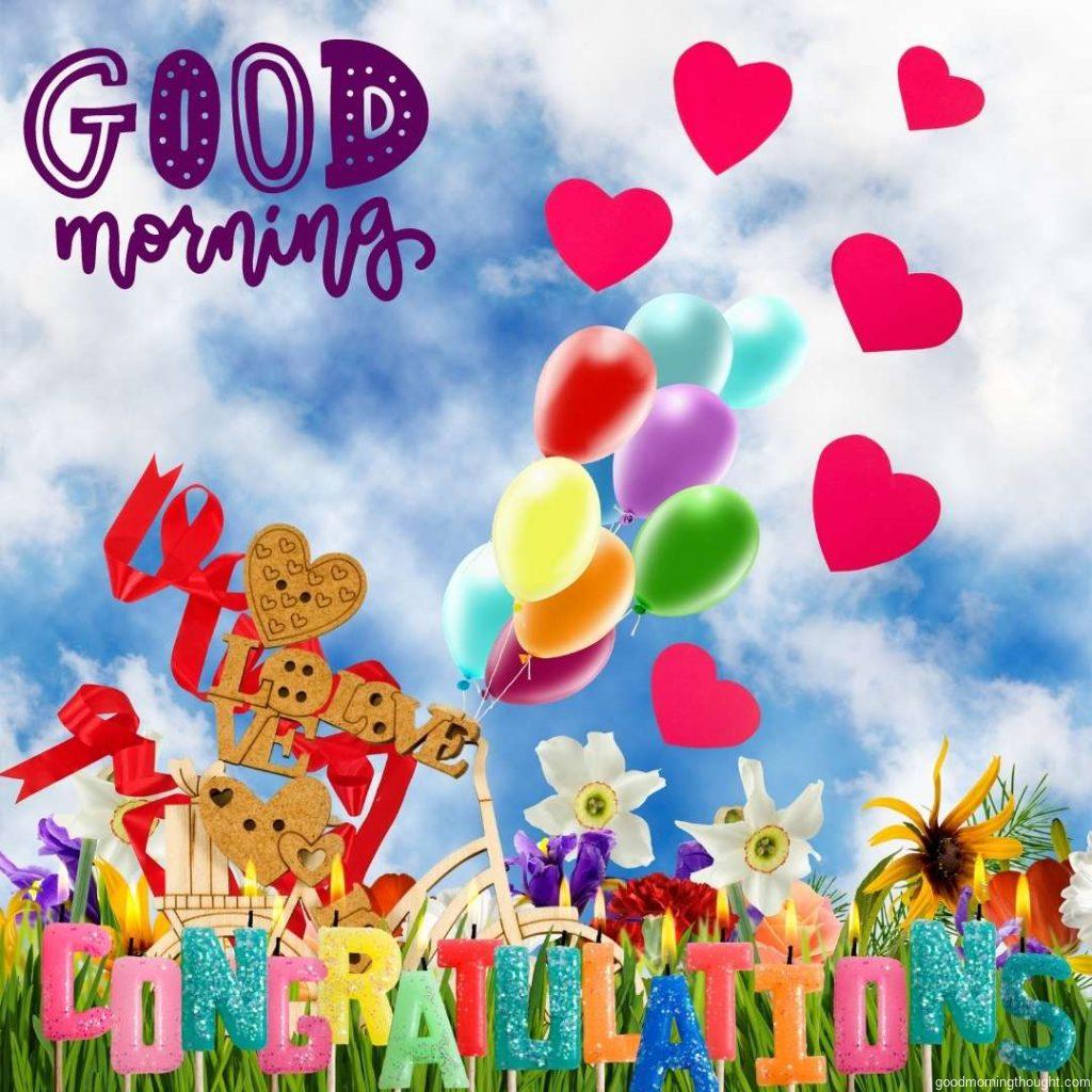 image of a greeting card closeup, Happy Good Morning Images